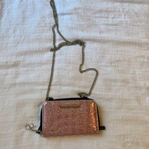 Victoria’s Secret crossbody bag. Glittery & pink $7